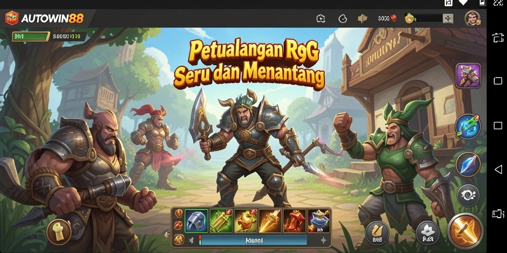 Tampilan dari gameplay AUTOWIN88 yang sangat mengasyikkan.