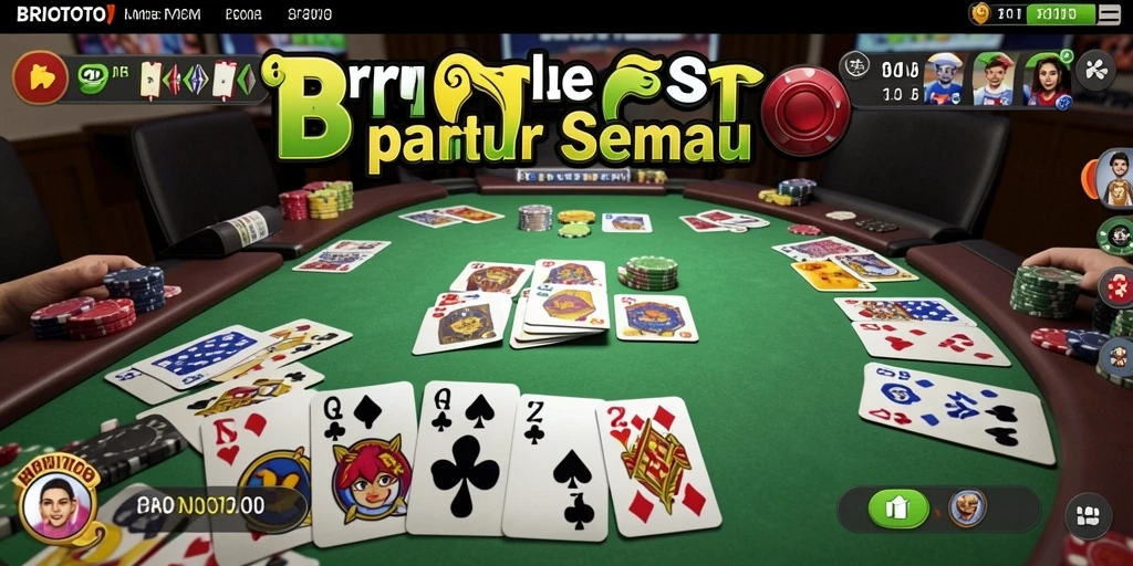 Tampilan gameplay BRIOTOTO yang menarik dan interaktif.