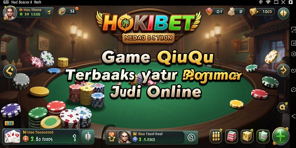 Tampilan gameplay seru HOKIBET dalam permainan QiuQiu.