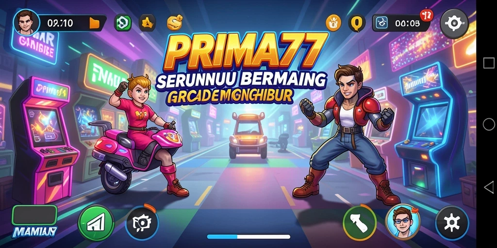 Tangkapan layar dari gameplay <strong>PRIMA77</strong> menampilkan aksi seru dan grafis menarik.